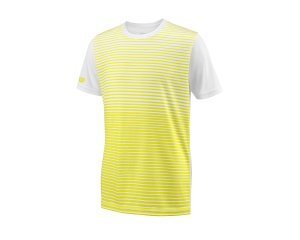 Wilson Tennisesärk Team Striped Crew