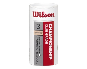 Wilson Championship Shuttlecocks - 3 Pack Tube