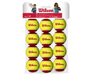 Tennisepallid Starter Punane 12tk.